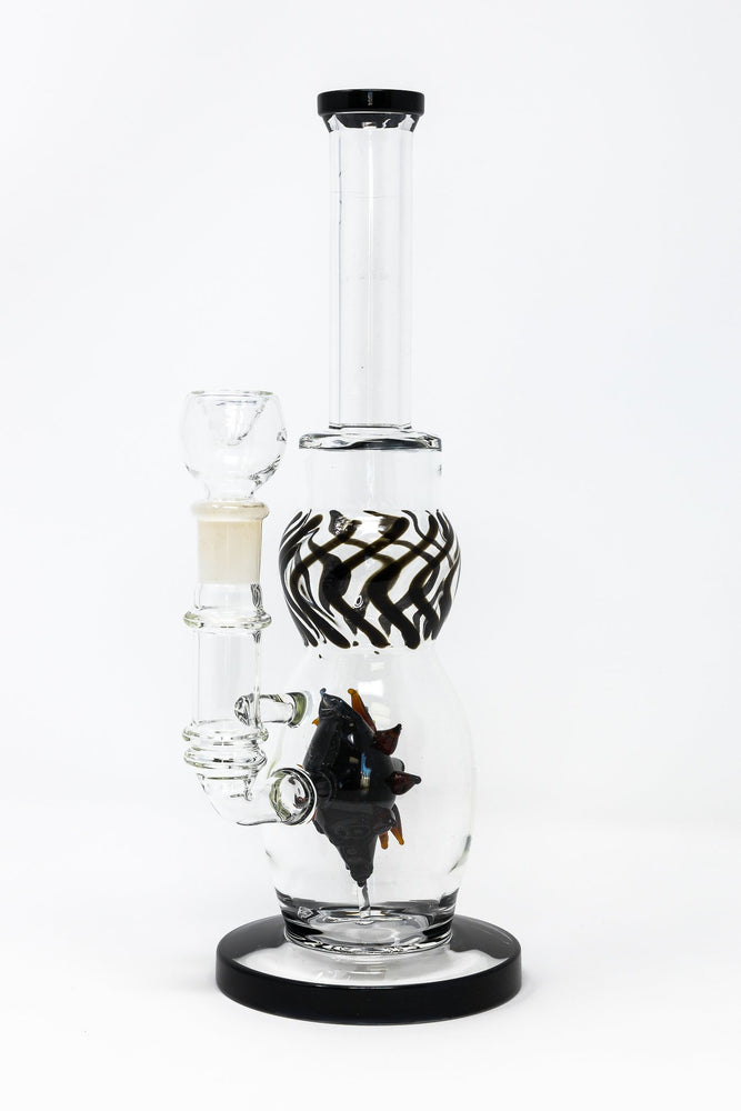 Lavender 12" Thick Glass Sea Urchin Bong StonedGenie.com Bong