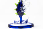 Midnight Blue 12" Thick Glass Sea Urchin Bong StonedGenie.com Bong