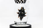 Black 12" Thick Glass Sea Urchin Bong StonedGenie.com Bong