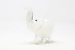 Antique White 4" Collectible Elephant Glass Hand Smoking Pipe StonedGenie.com Glass Pipes