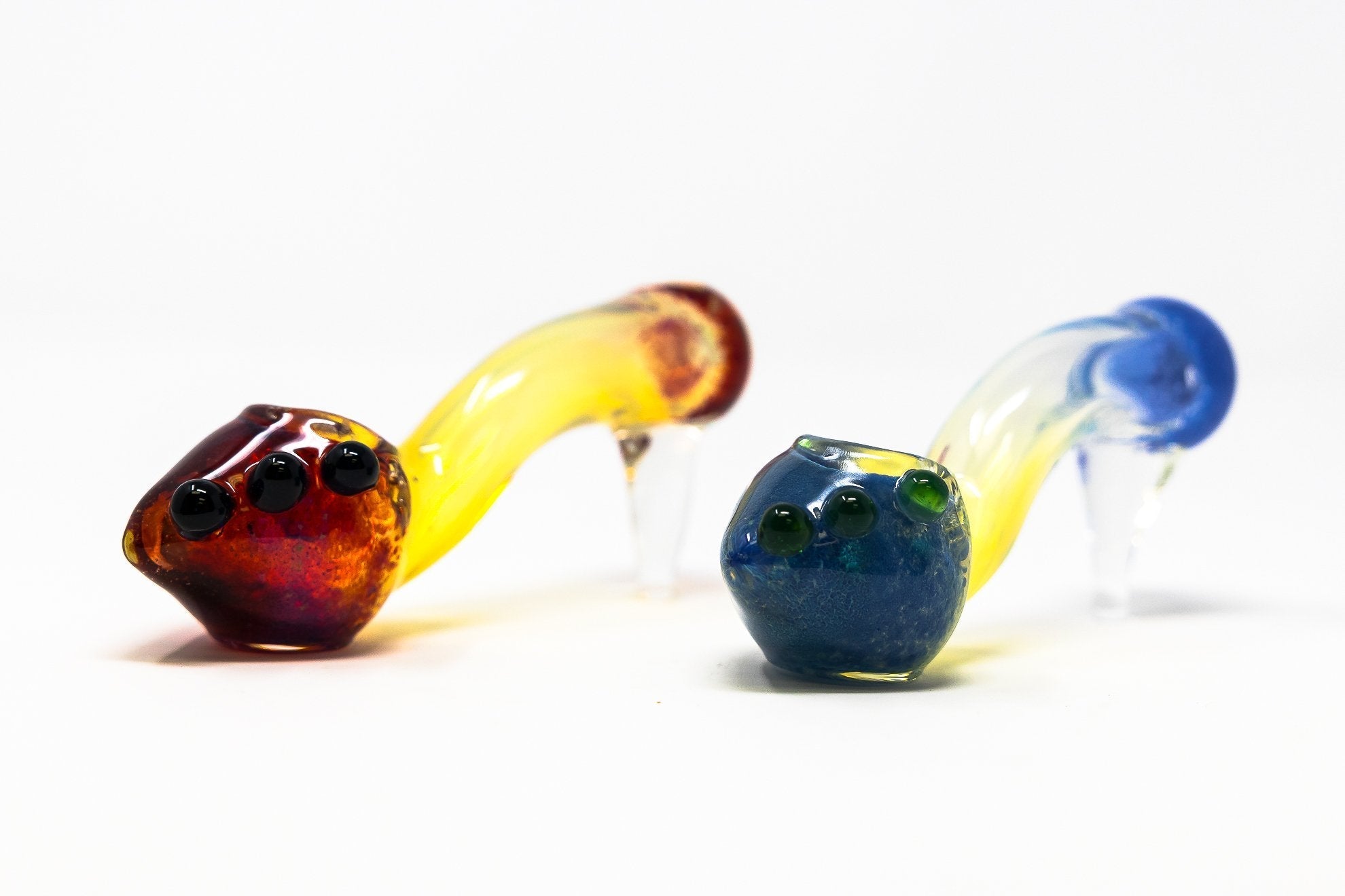 5" Collectible High Heel Glass Hand Pipe StonedGenie.com