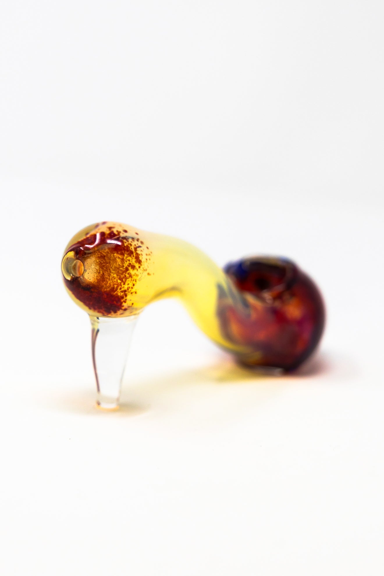 5" Collectible High Heel Glass Hand Pipe StonedGenie.com