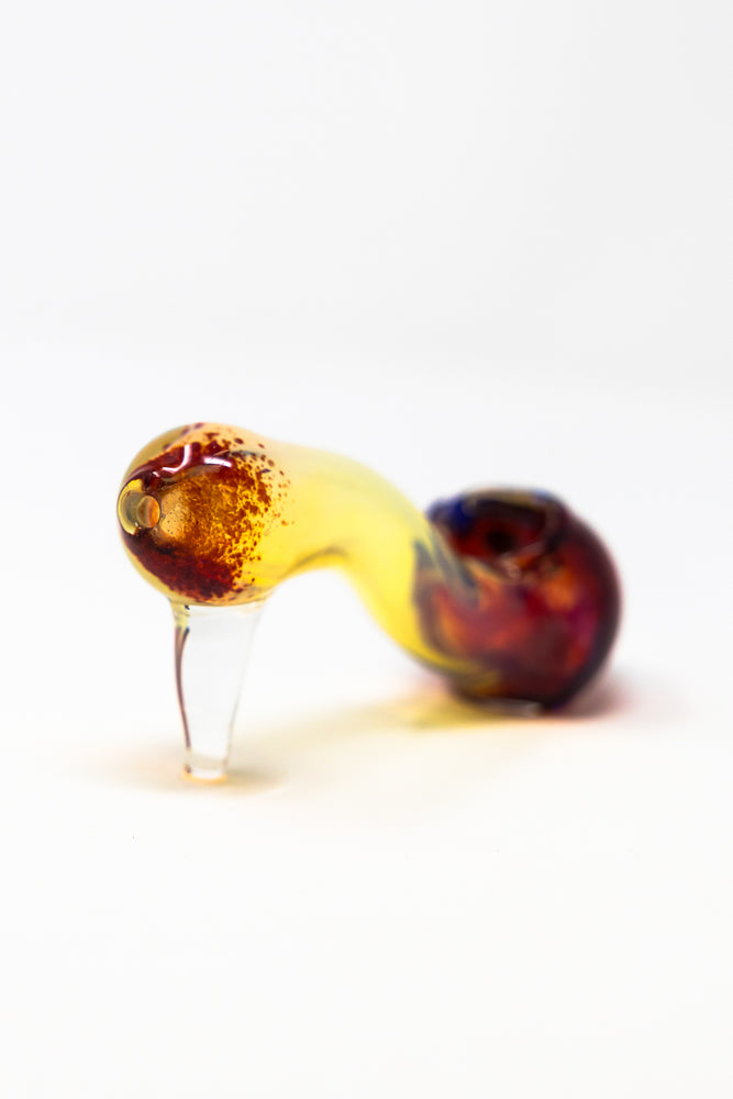 5" Collectible High Heel Glass Hand Pipe