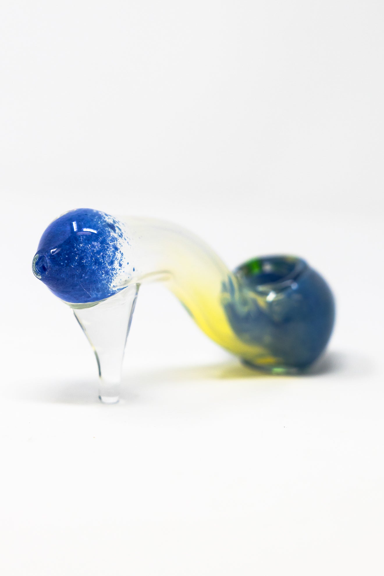 5" Collectible High Heel Glass Hand Pipe StonedGenie.com