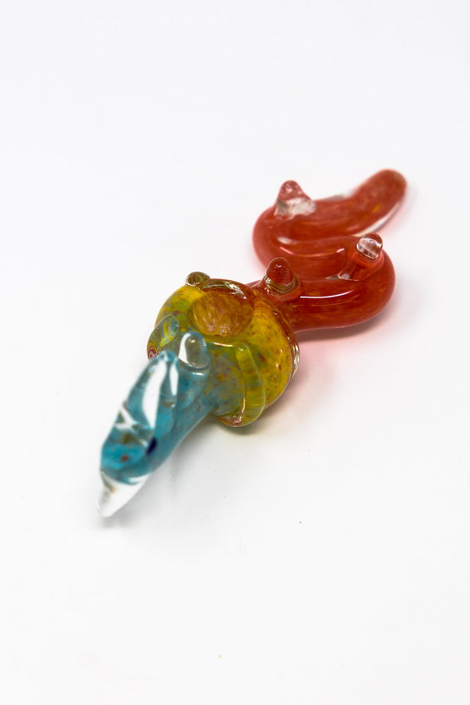 Sienna 5" Collectible Dragon Glass Hand Pipe StonedGenie.com Glass Pipes