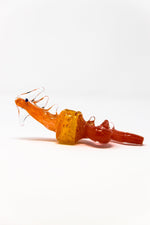 5" Collectible Dragon Glass Hand Pipe