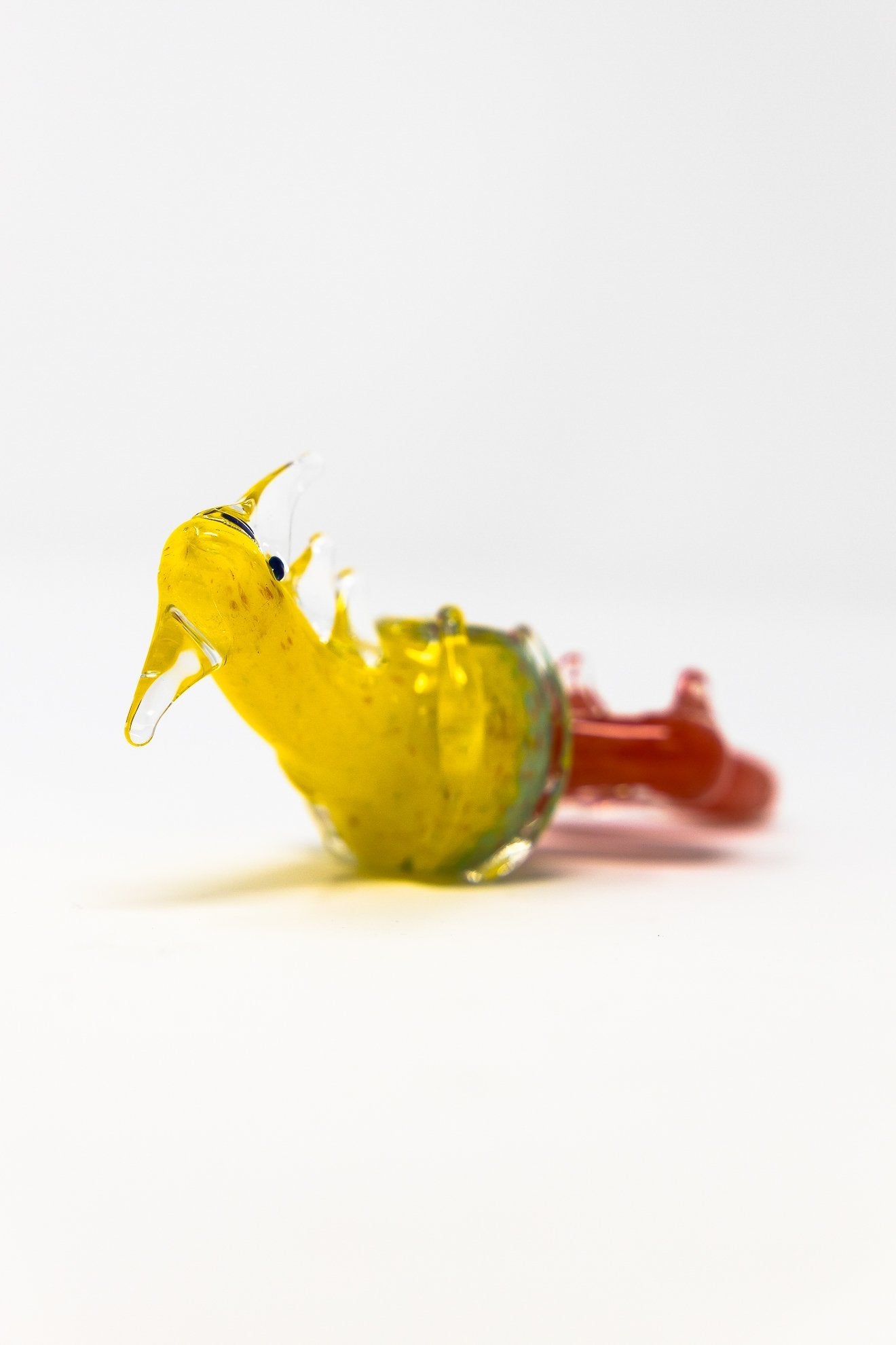 5" Collectible Dragon Glass Hand Pipe