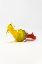 5" Collectible Dragon Glass Hand Pipe