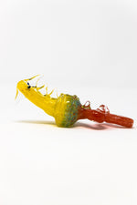 5" Collectible Dragon Glass Hand Pipe