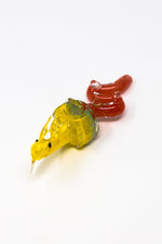 5" Collectible Dragon Glass Hand Pipe