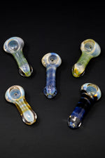 3" Stoned Genie Fumed Glass Peanut Pipes. Buy 2 get 1 Free.