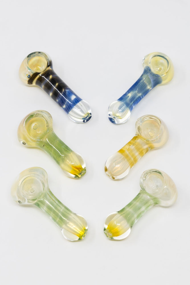 3" Stoned Genie Fumed Glass Peanut Pipes. Buy 2 get 1 Free.