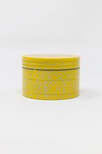 Goldenrod 4 pc Yellow Magnetic Elephant Metal Grinder w/ Sharp Teeth StonedGenie.com Grinders