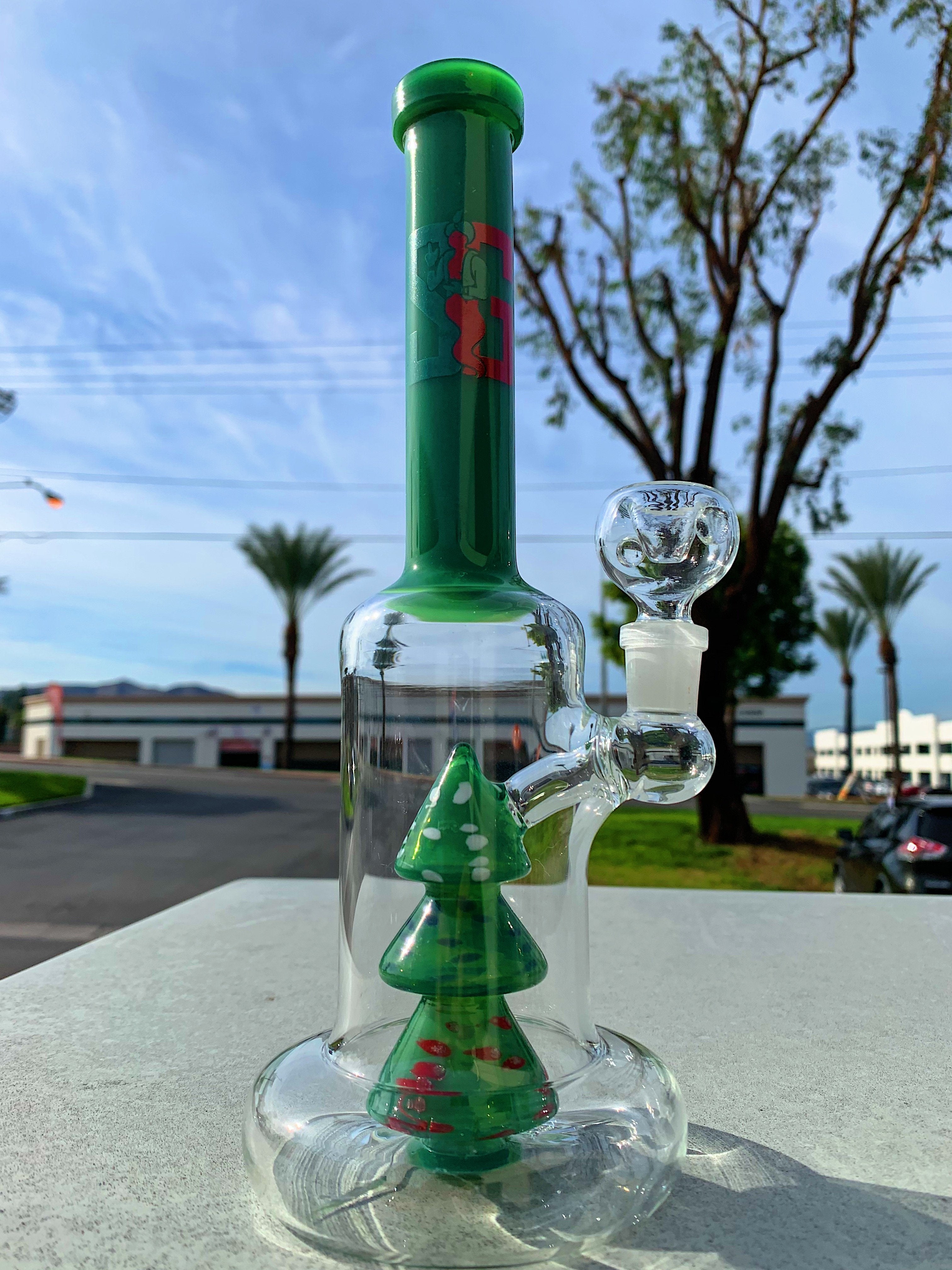 10" SG Christmas Tree Bong