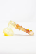 6" Fumed Color Changing Hammer Bubbler