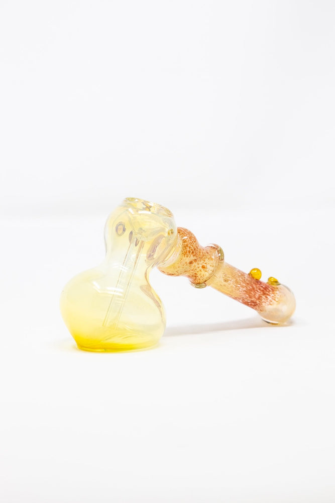 6" Fumed Color Changing Hammer Bubbler