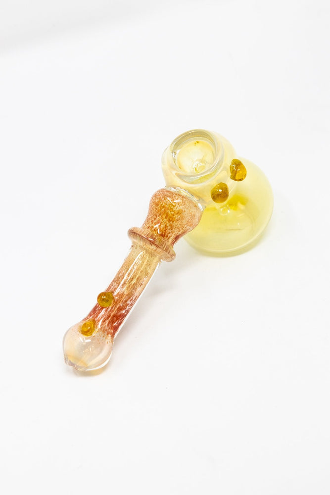 6" Fumed Color Changing Hammer Bubbler