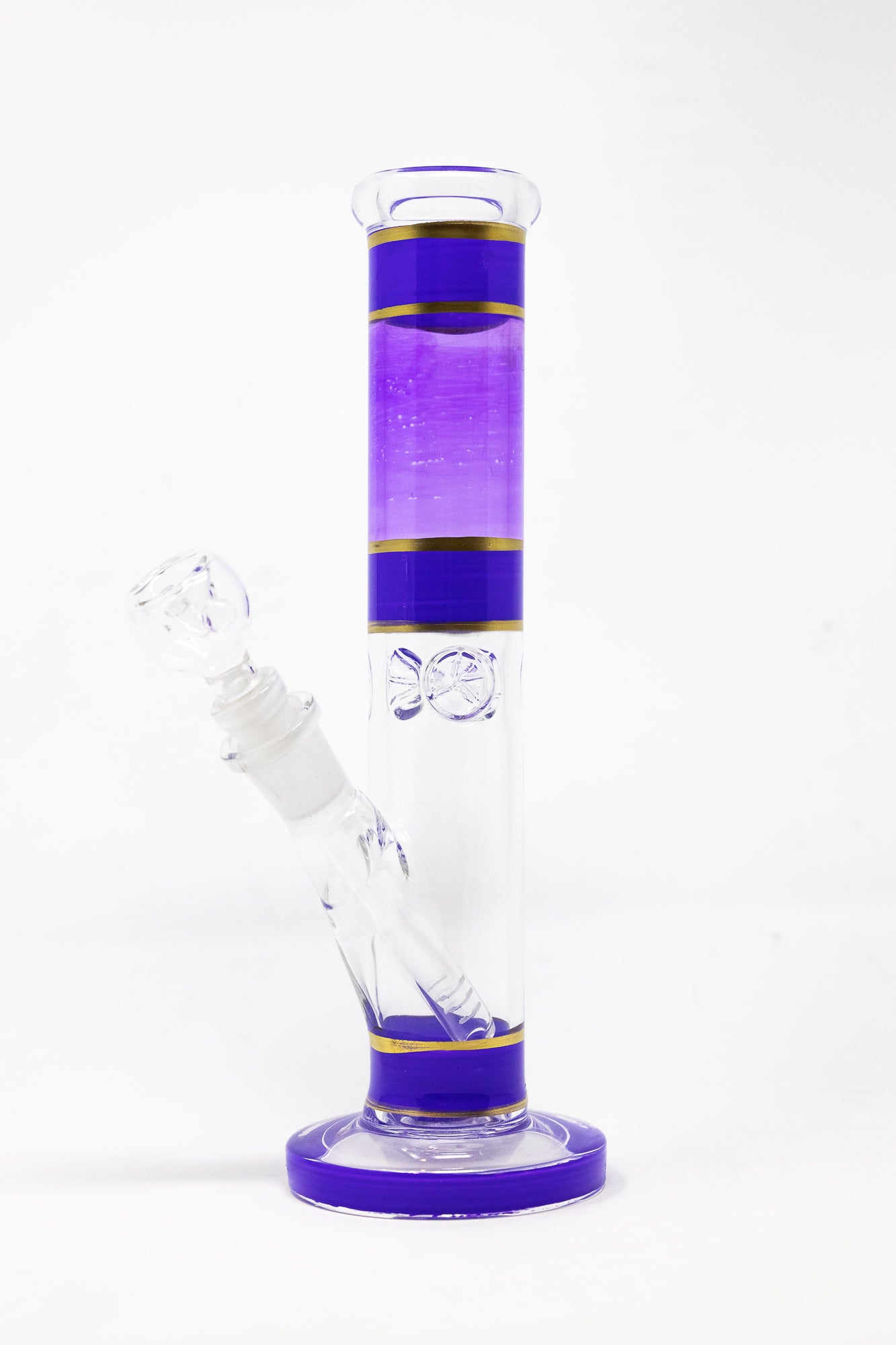 10" Purple & Gold Shooter w/ Ice Catcher