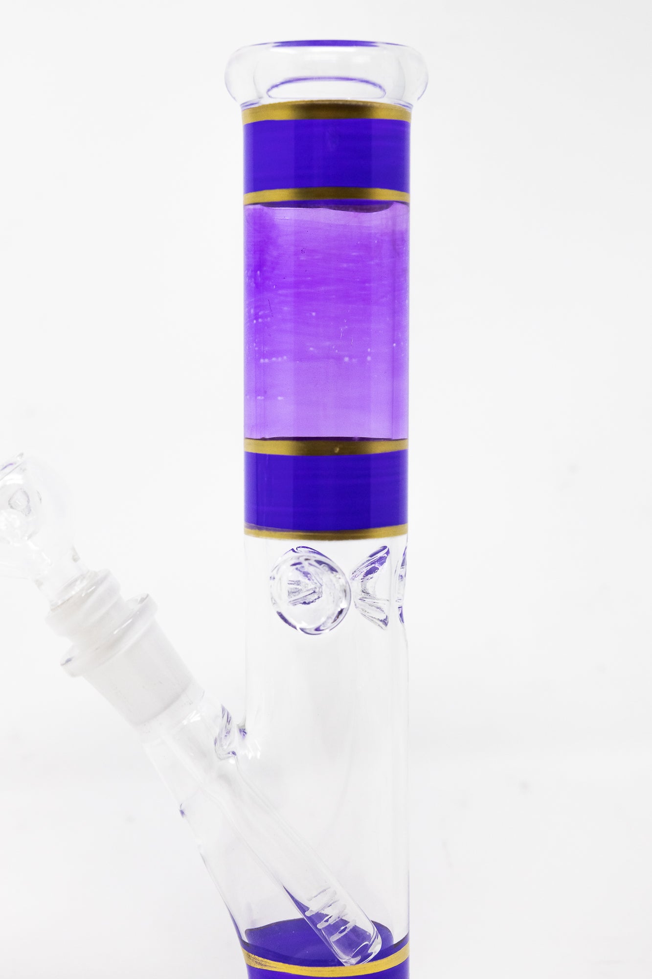 10" Purple & Gold Shooter w/ Ice Catcher