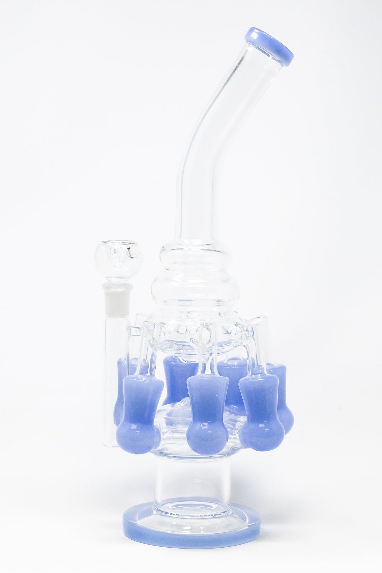 12" Seven Side Recycler Bong