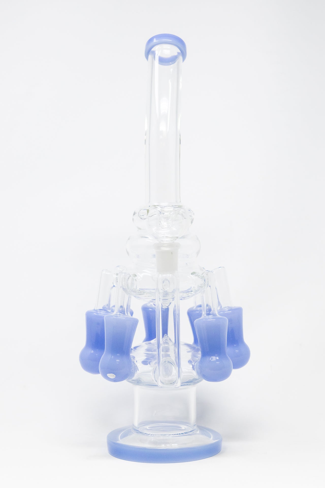 12" Seven Side Recycler Bong
