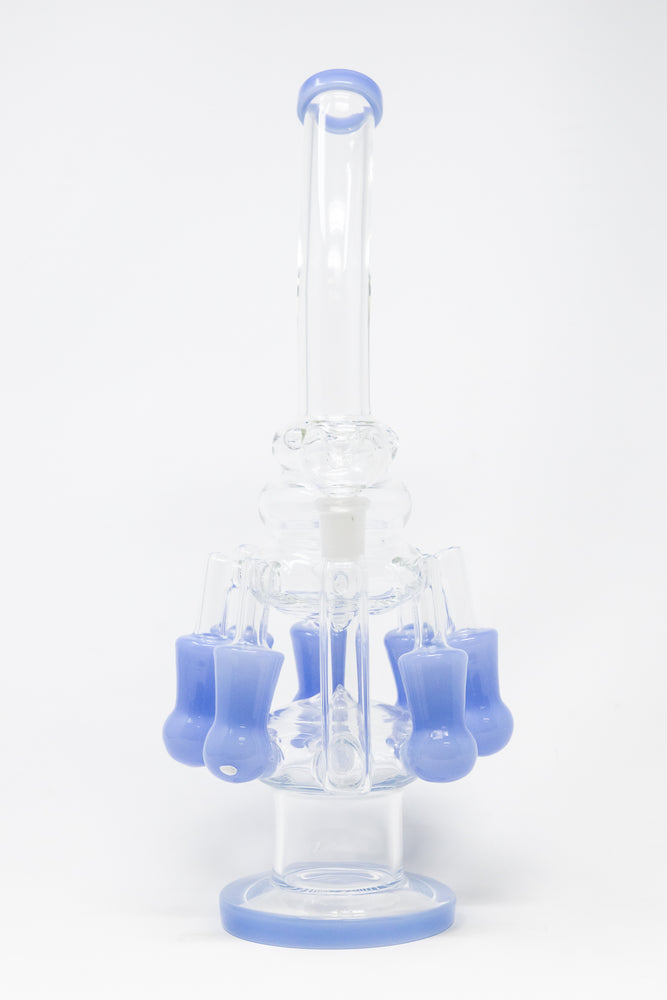 12" Seven Side Recycler Bong