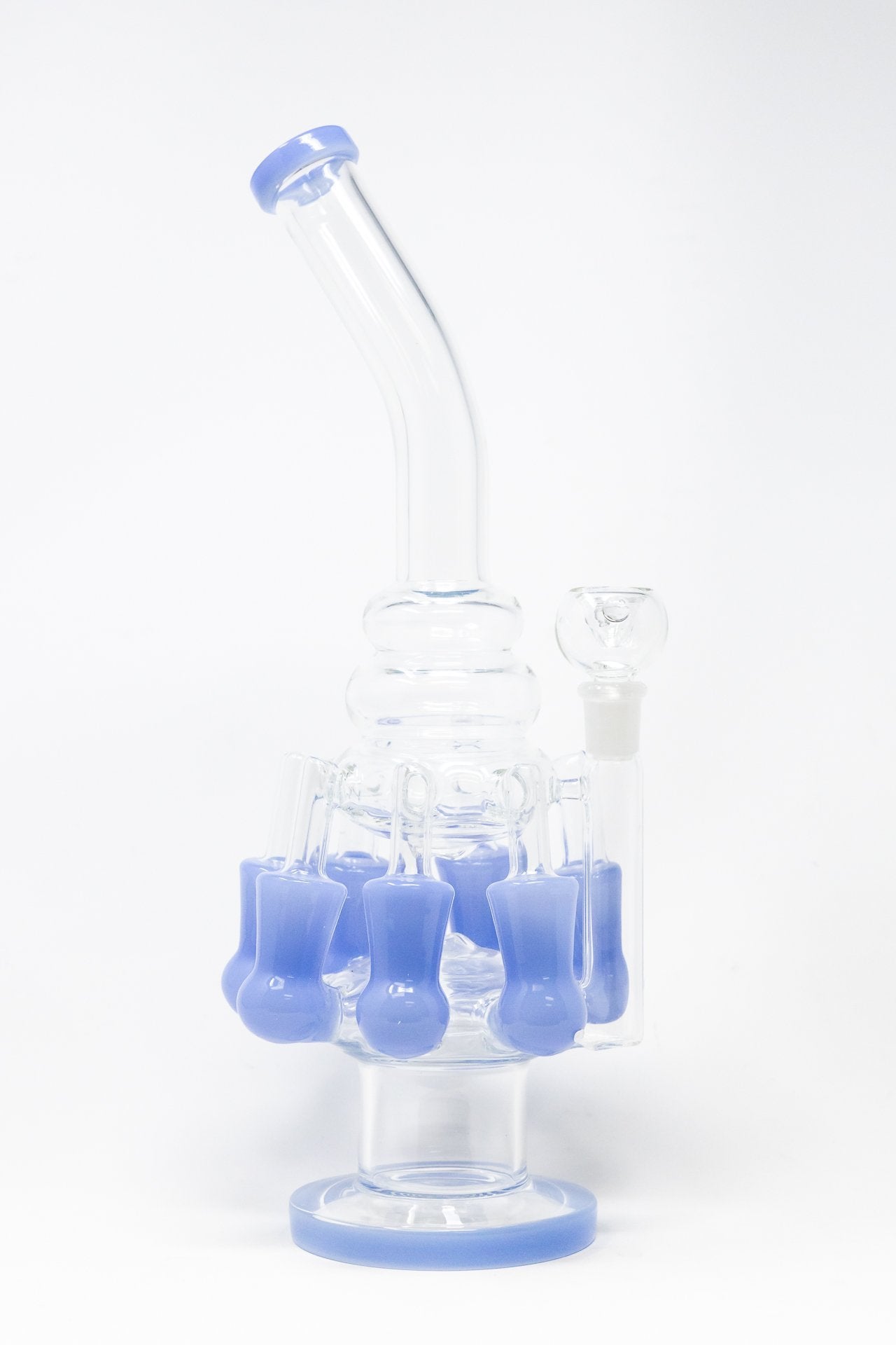 12" Seven Side Recycler Bong
