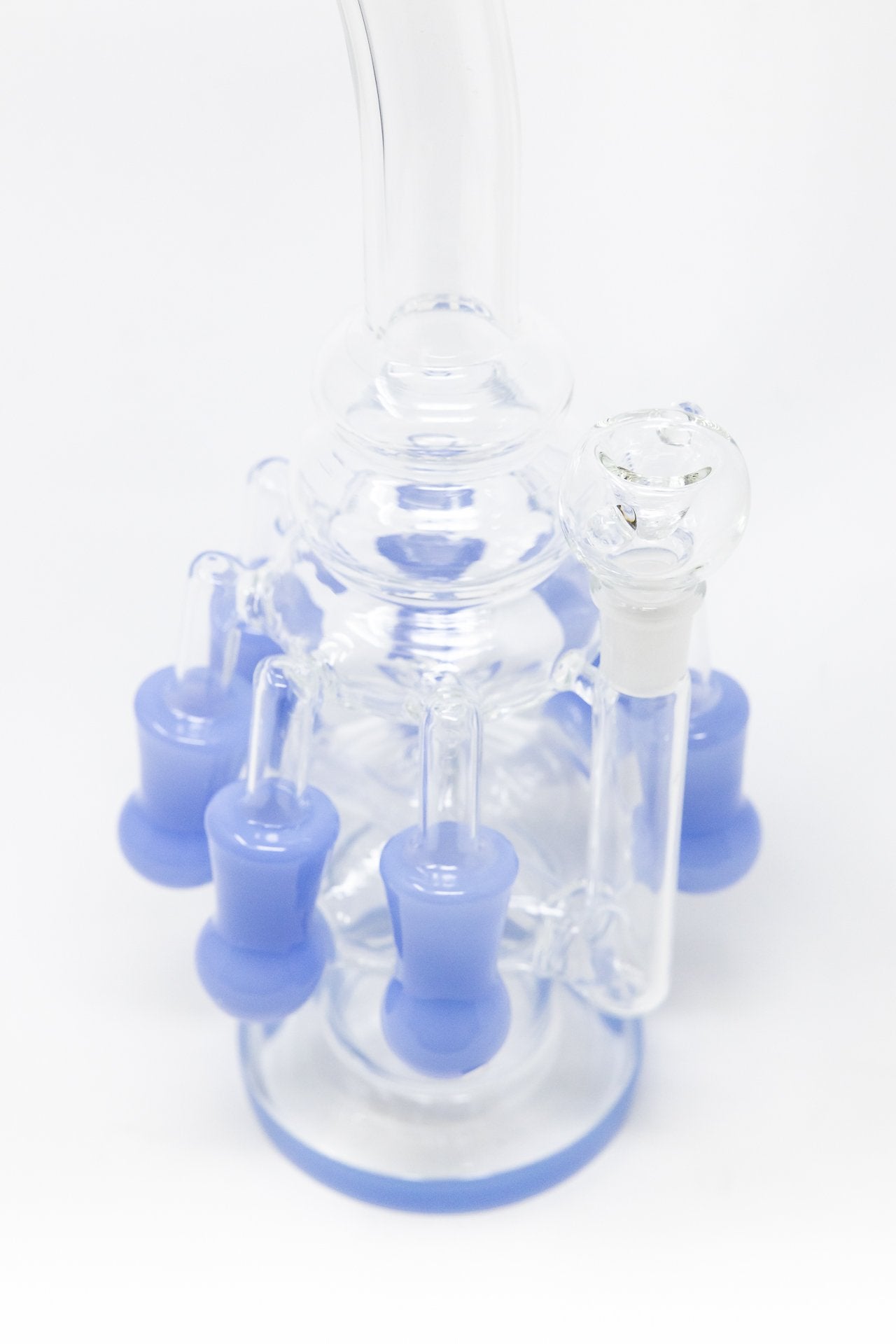 12" Seven Side Recycler Bong