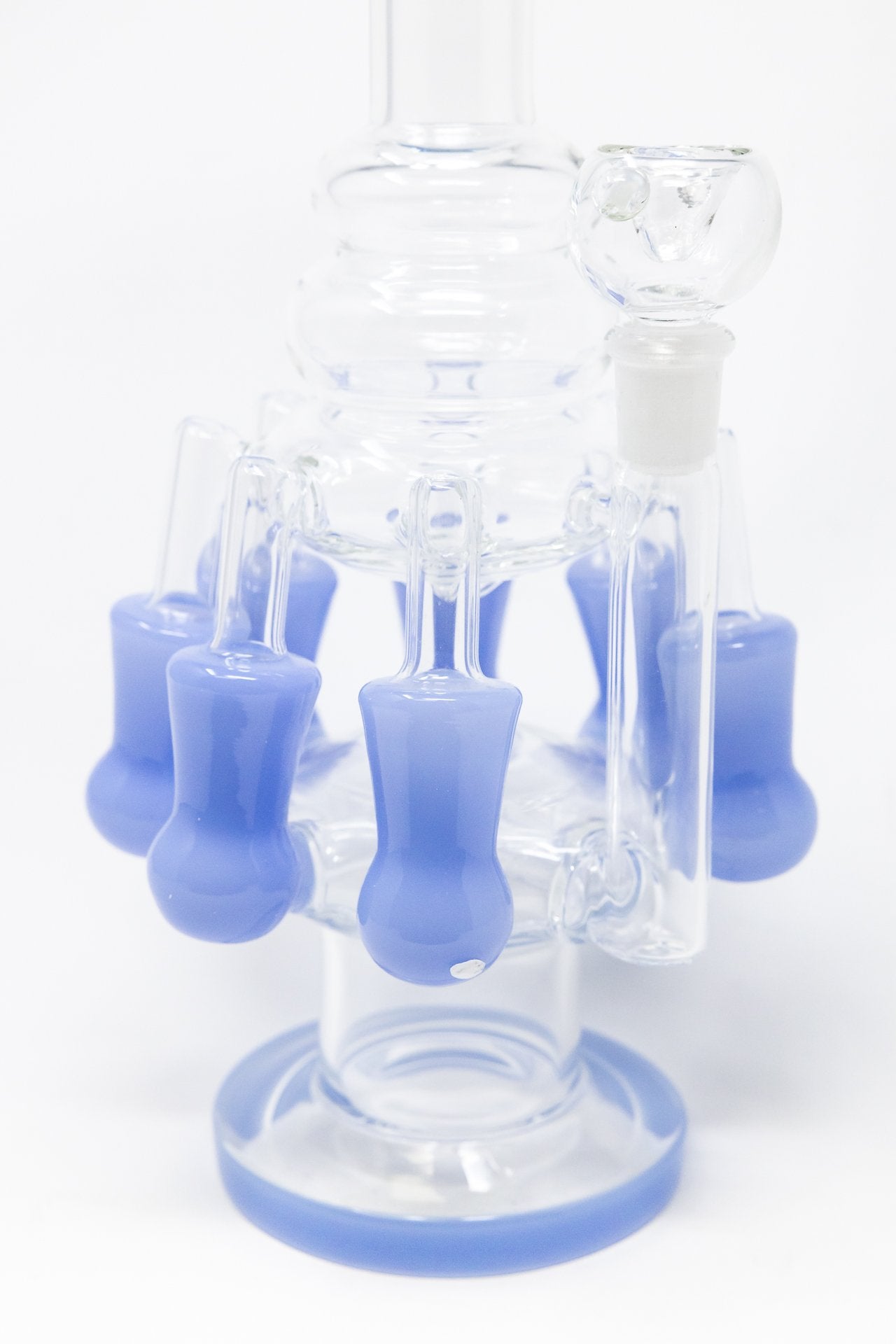 12" Seven Side Recycler Bong