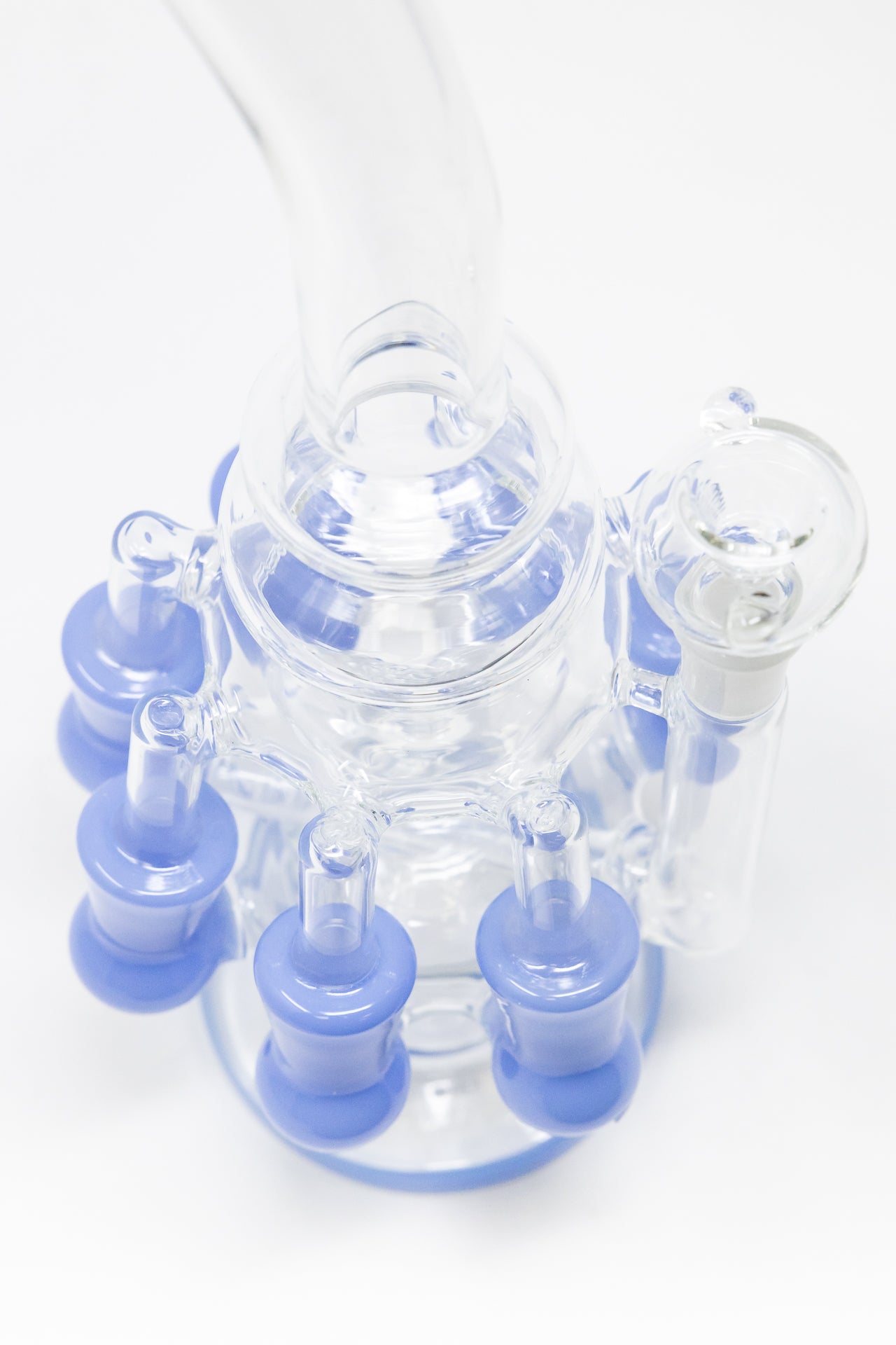 12" Seven Side Recycler Bong