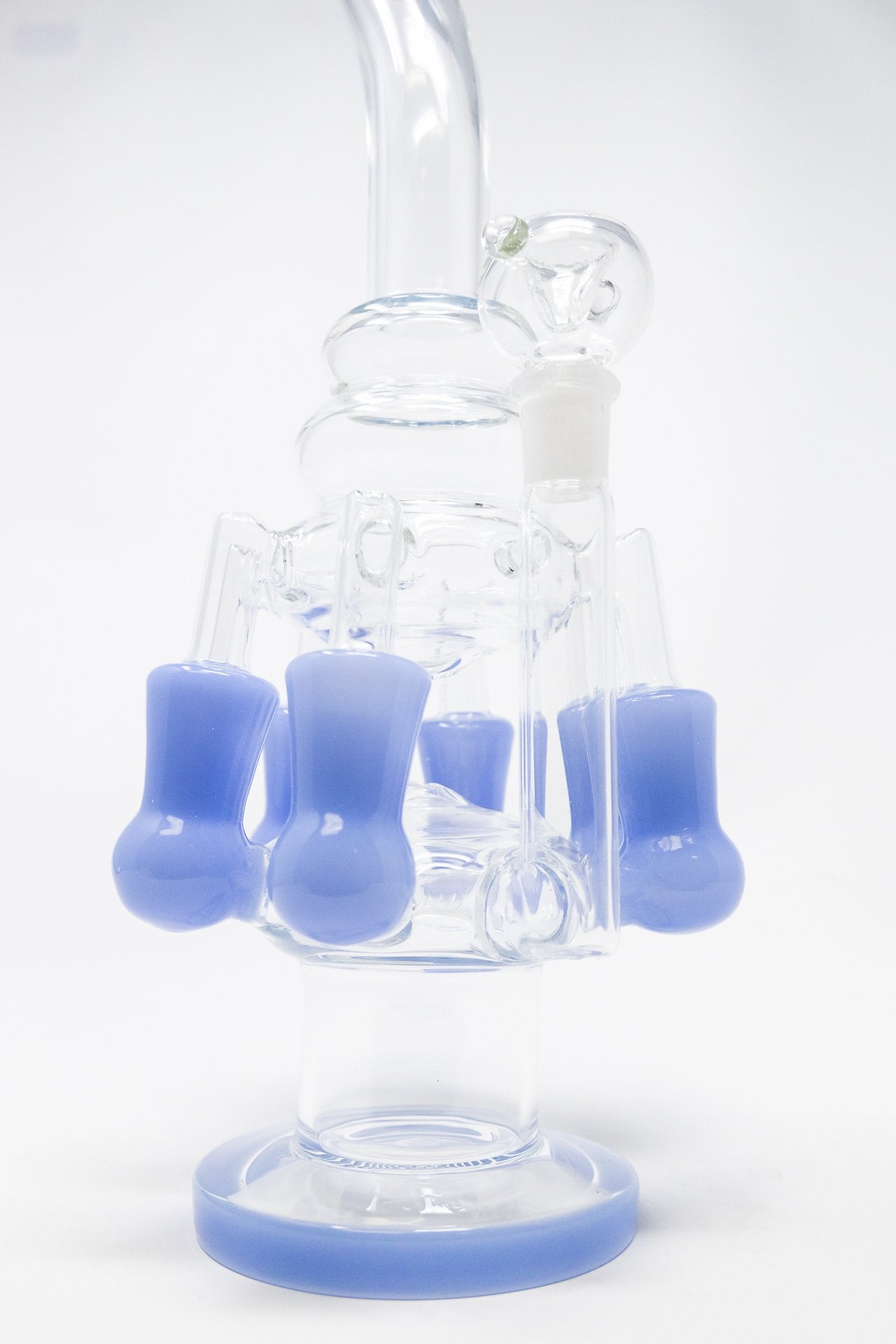 12" Seven Side Recycler Bong