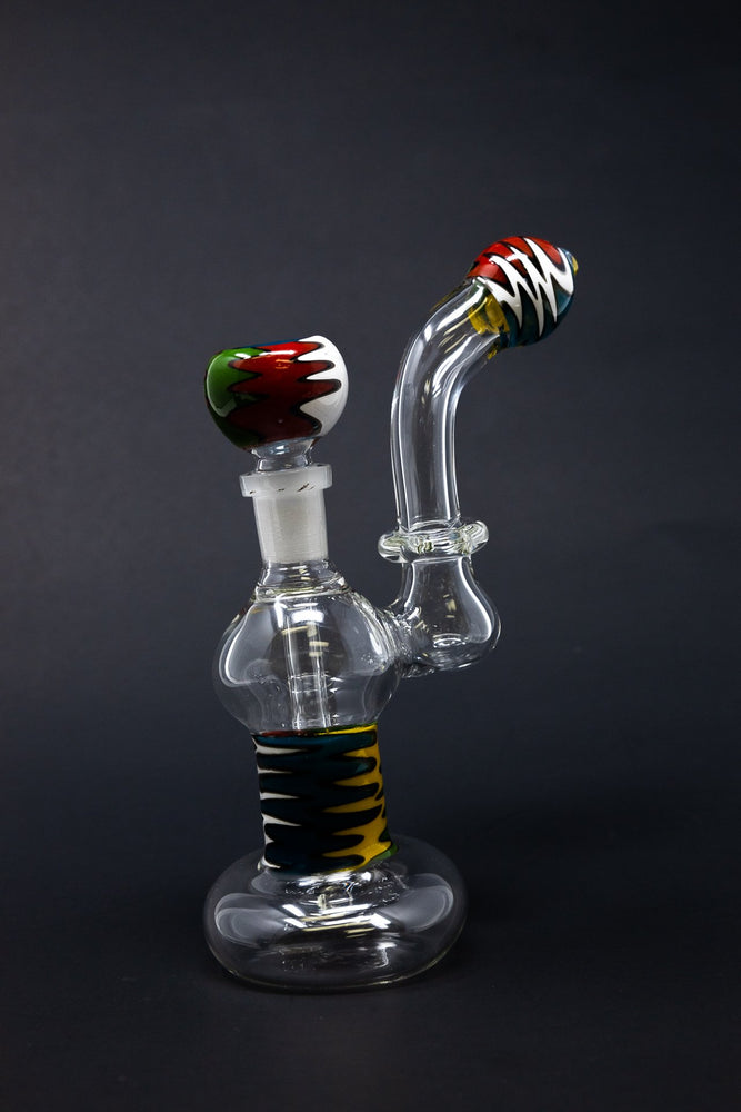 6" Zig Zag Bubbler w/ Pull Out Bowl