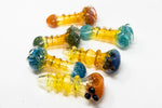 5" Mystery Fumed Candy Crush Glass Hand Pipe
