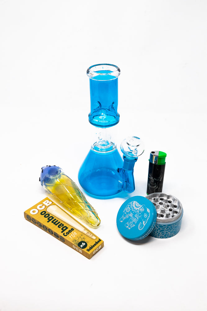 8" Teal Side Joint Combo
