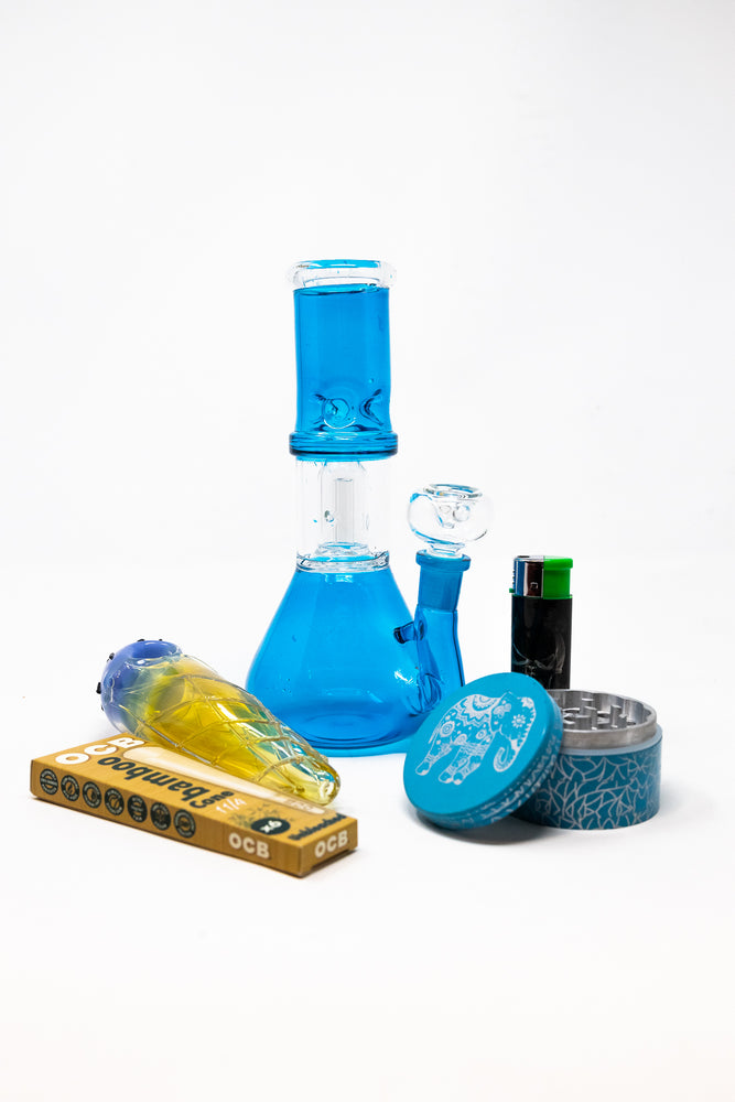 8" Teal Side Joint Combo