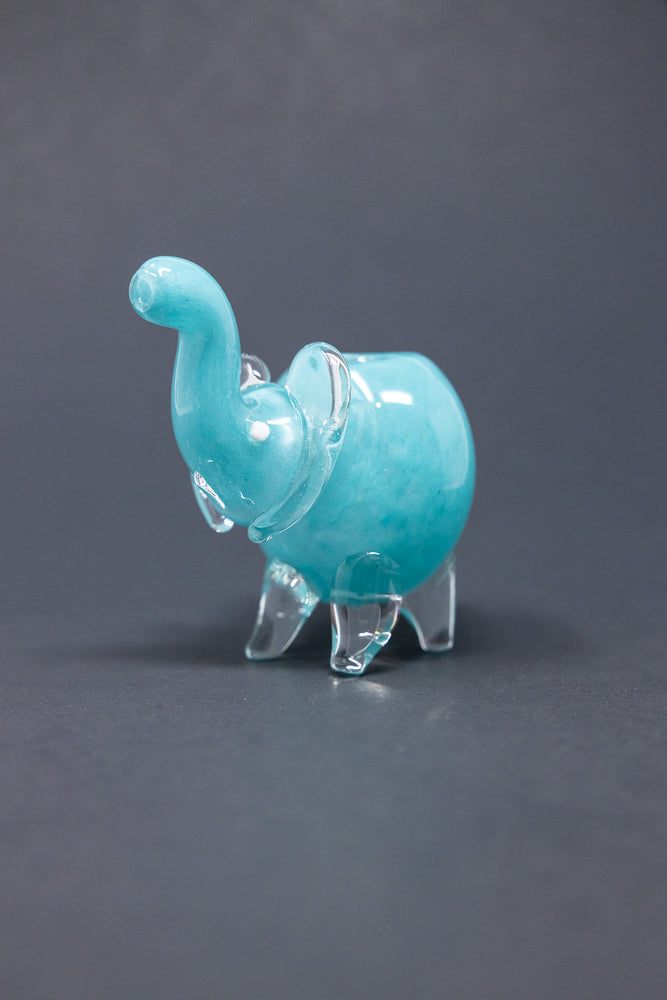 4" Elephant Glass Hand Pipe