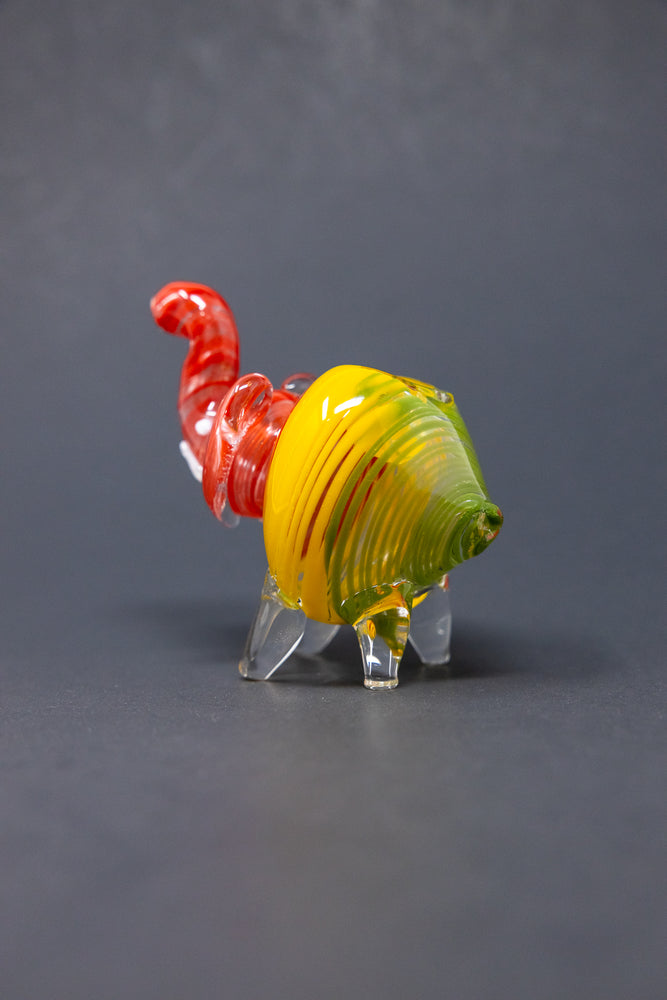 4" Rasta Elephant