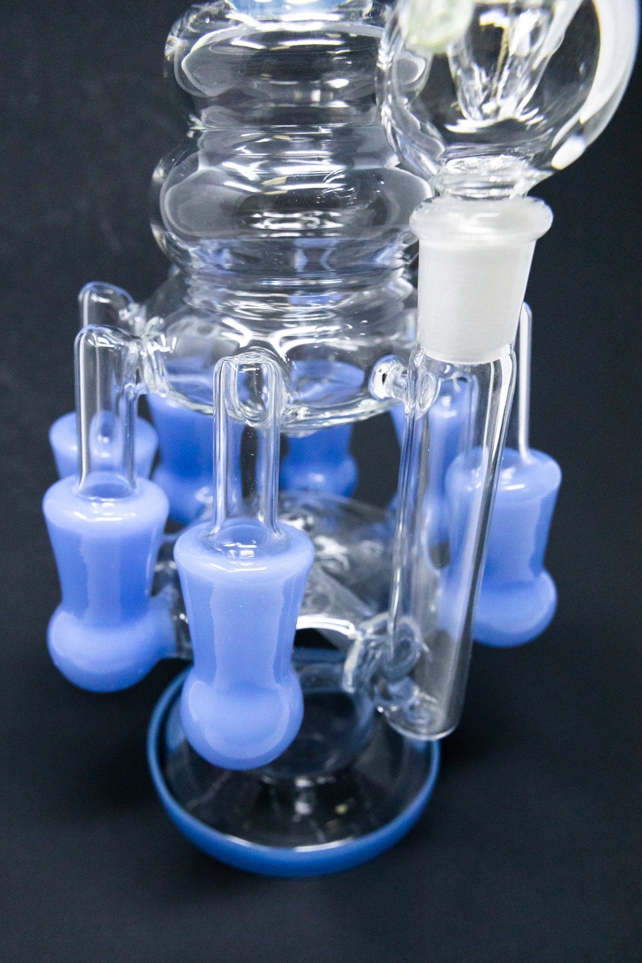 12" Seven Side Recycler Bong