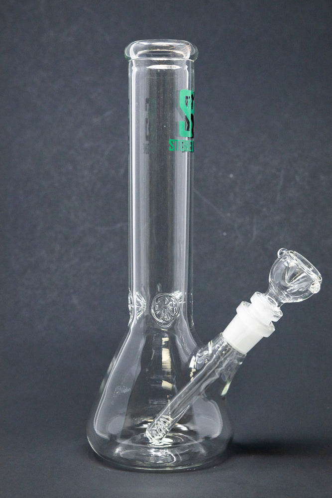 10" Classic Stoned Genie Beaker Base Bong w/ Ice Catcher