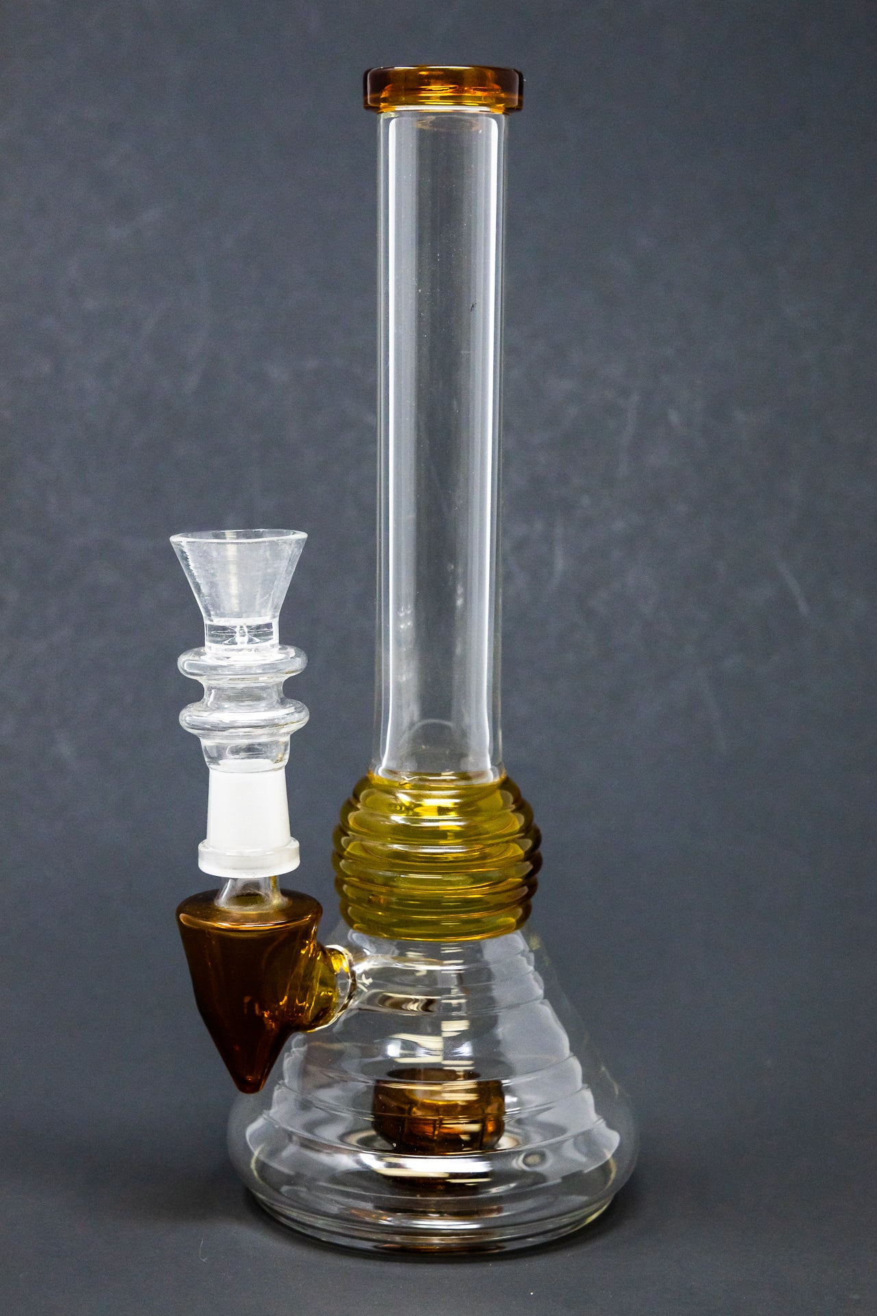 10" Yellow Multiring Dab Rig