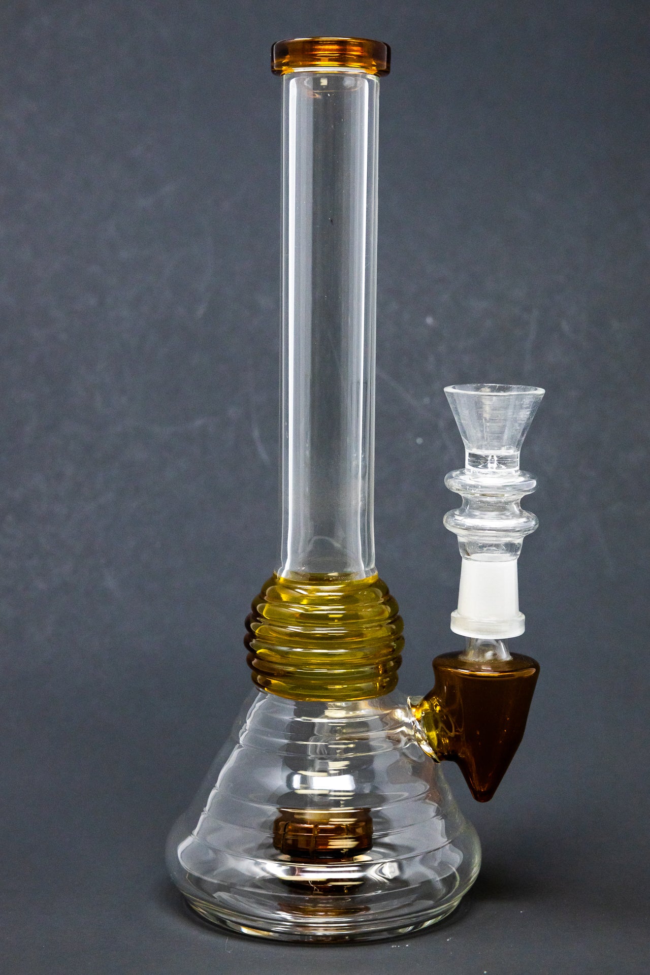 10" Yellow Multiring Dab Rig