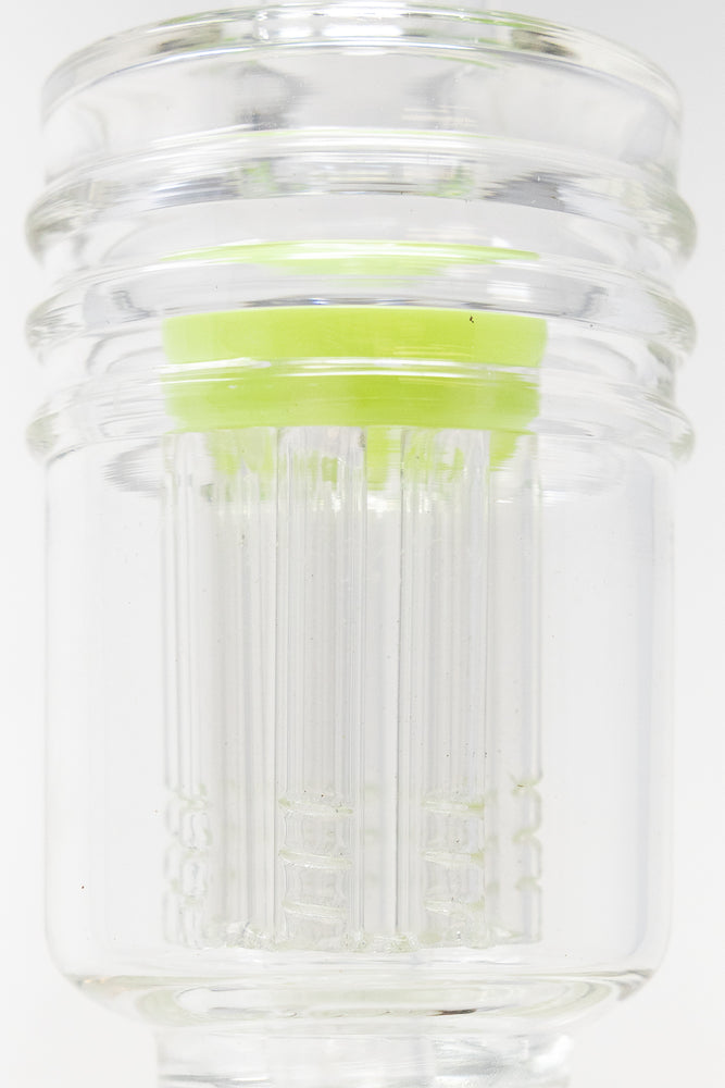 16" Lime Green Twisted Double Percolator w/ Splash Guard