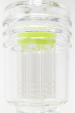 16" Lime Green Twisted Double Percolator w/ Splash Guard