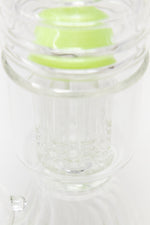 16" Lime Green Twisted Double Percolator w/ Splash Guard