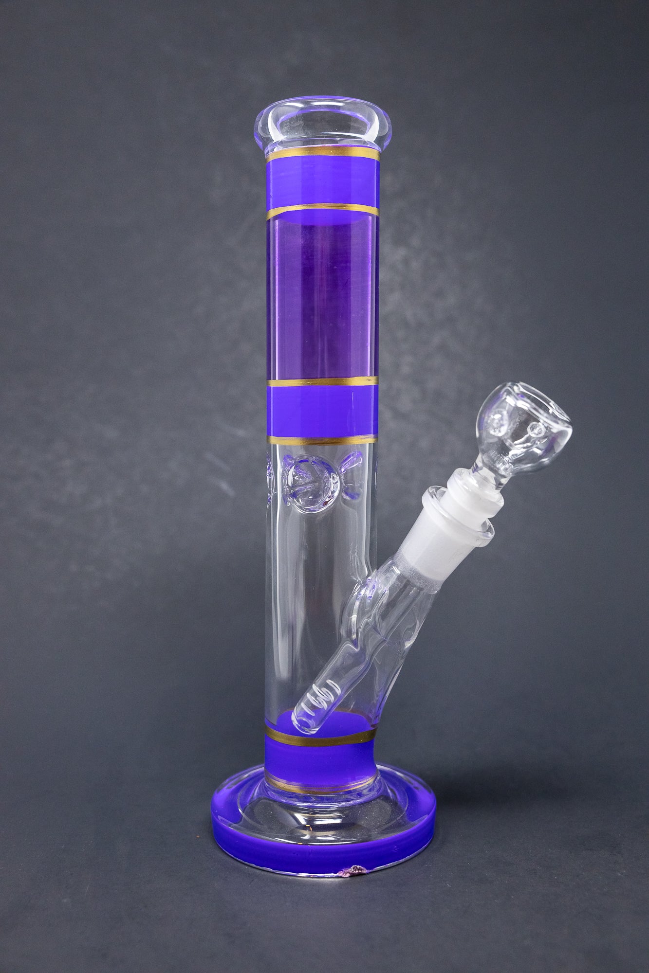 10" Purple & Gold Shooter w/ Ice Catcher