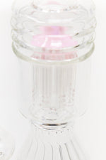 16" Pink Twisted Double Percolator w/ Splash Guard