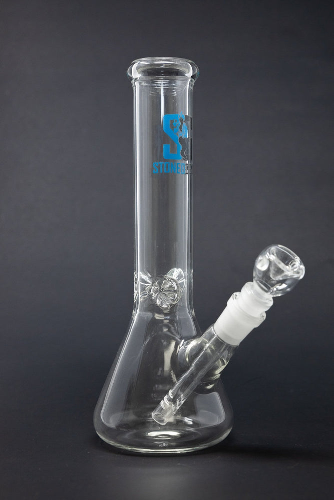 10" Classic Stoned Genie Beaker Base Bong w/ Ice Catcher