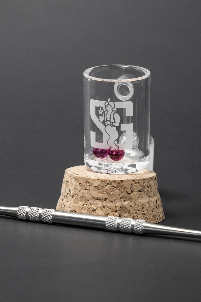 Stoned Genie Dab Rig Bucket Banger Combo Set
