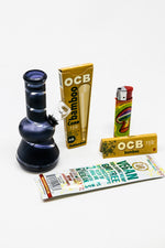 5" Black Mini Bong Combo Set