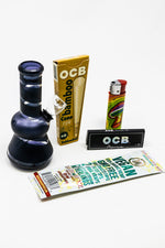 5" Black Mini Bong Combo Set